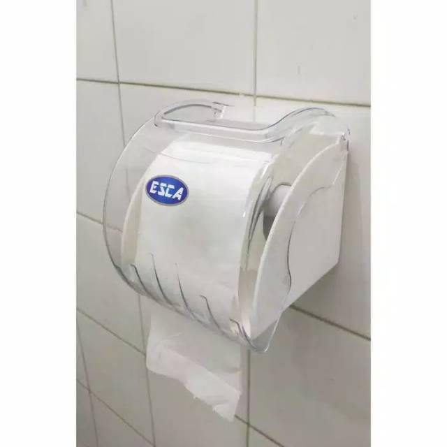 (SerbaSerbi)Box Tissu Roll Dispenser / Tempat Tissue Toilet Wc Tisu Gulung -Kamar Mandi