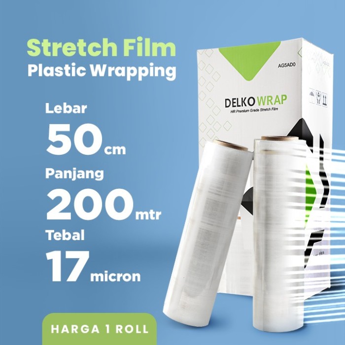 Wrapped Plastik Wrapping Barang Besar 50Cm