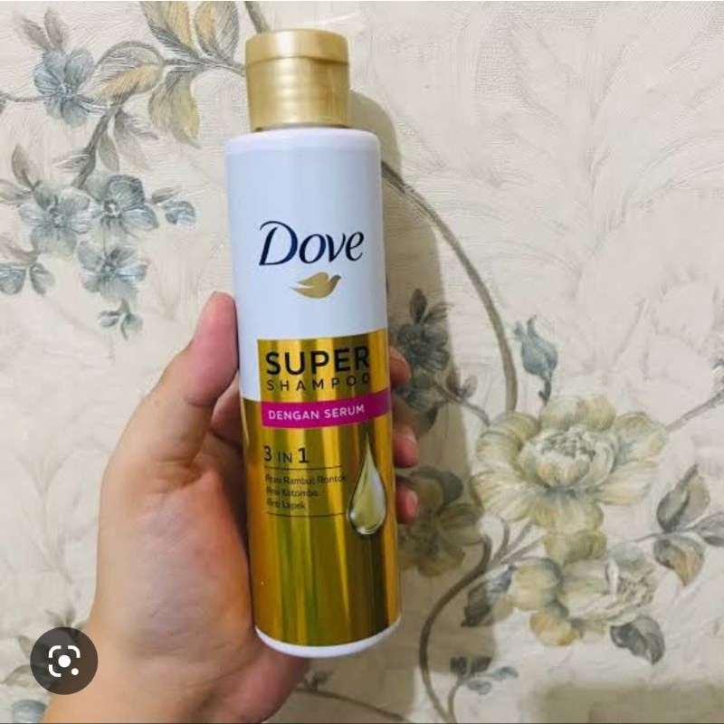 Dove Super Shampoo Hair Serum 125 ml / Shampoo Dove 3 in 1 with serum 125 ml