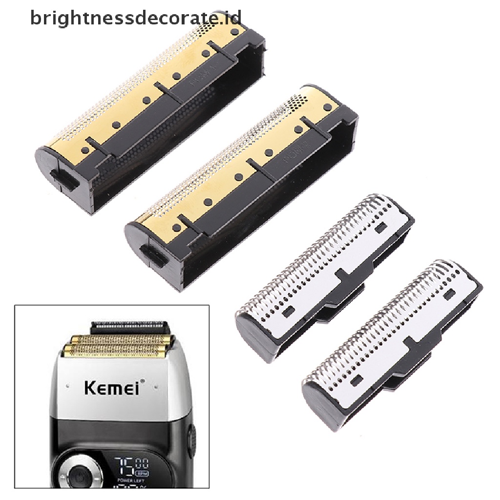 [Birth] Set Pisau Pengganti Untuk Kemei Km-2026 Hair Trimmer Clipper Barber Cutg Head [ID]