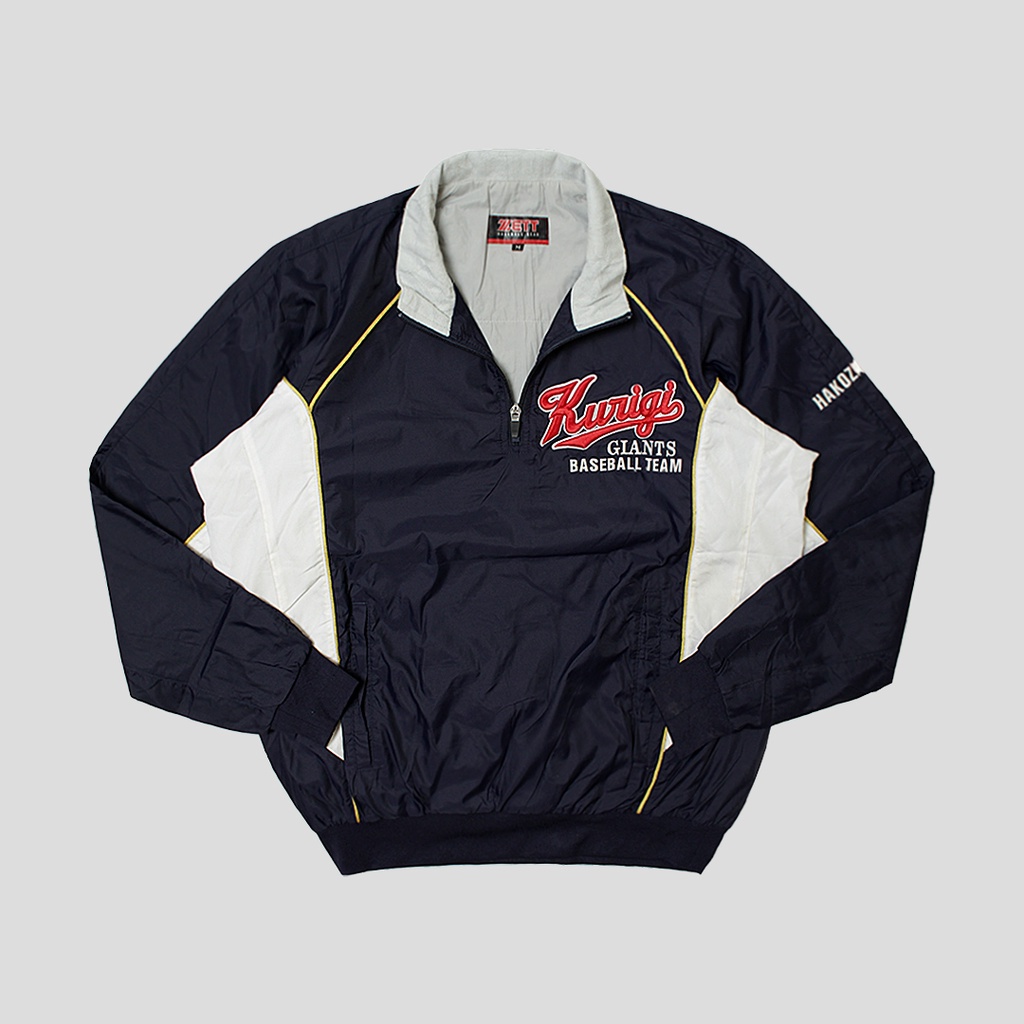 Zett Halfzip Baseball Jacket