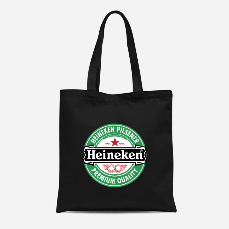 Tote Bag Kanvas Heineken /Totebag/ Tas Wanita Termurah