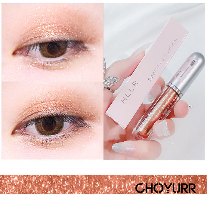 【COD】Eye Shadow Liquid Glitter Liquid Round Tube Pearlescent Brightening Monochrome Eye Shadow Eyeshadow Shimmer Eye Makeup-CH