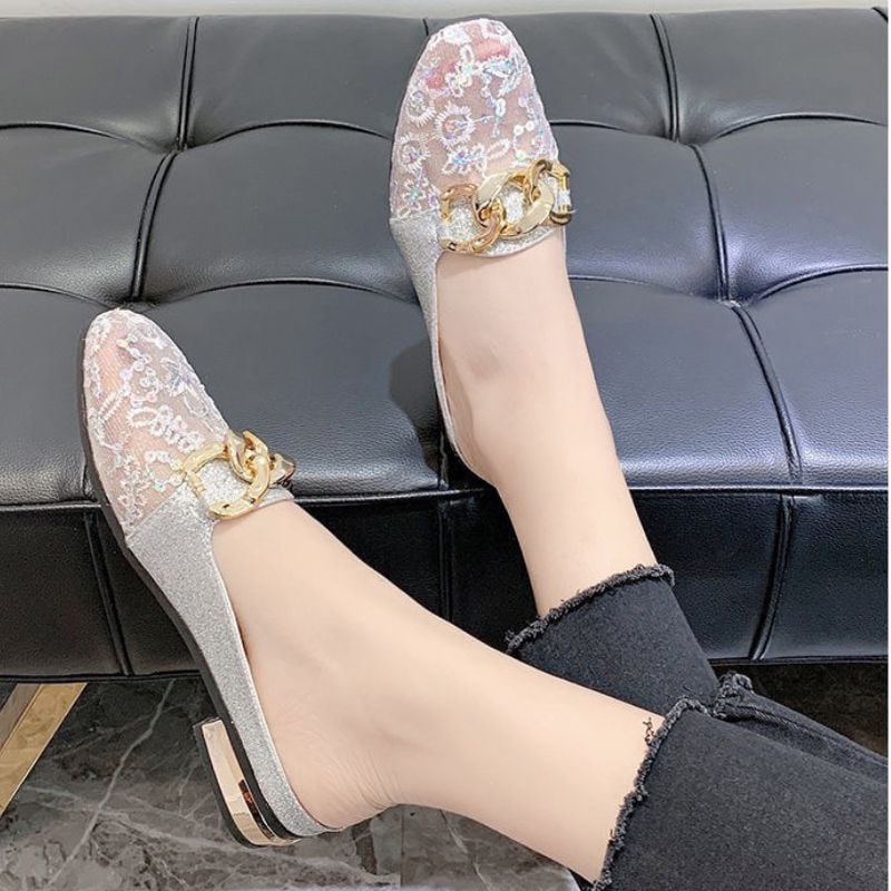 23547 Heels Pesta Wanita Import Sandal Kondangan