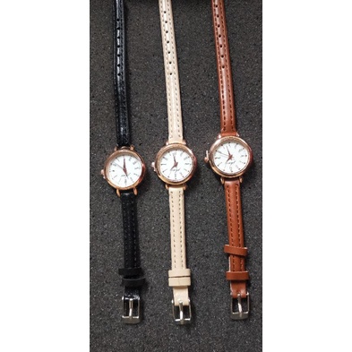 JAM TANGAN JHUI KECIL WANITA CEWEK DIAL BULAT