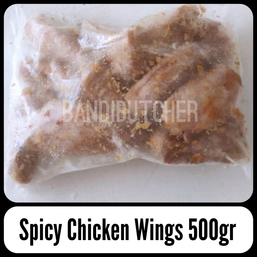 

spicy chicken wing 500 gr