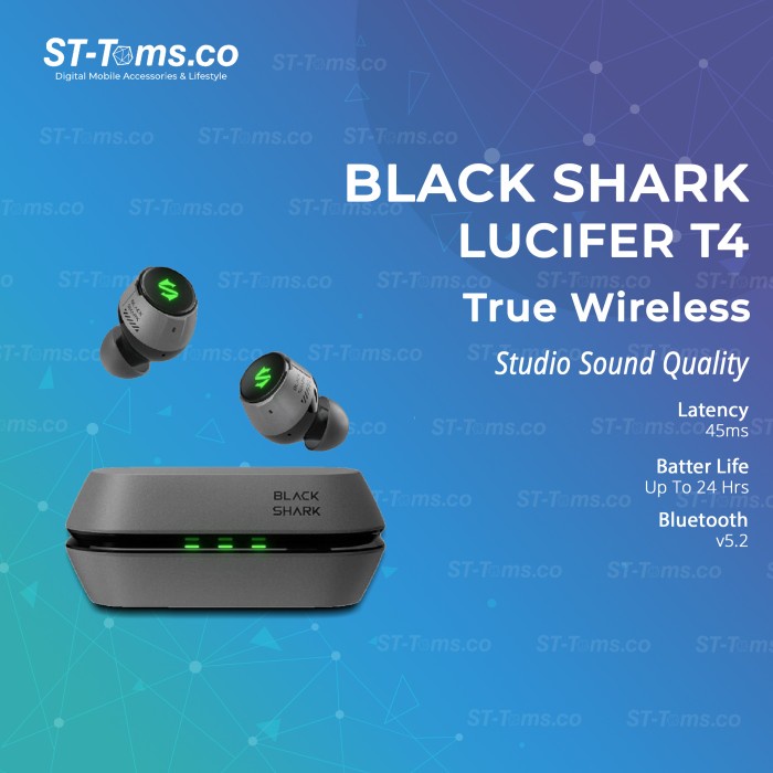 BLACK SHARK LUCIFER T4 TRUE WIRELESS TWS GAMING