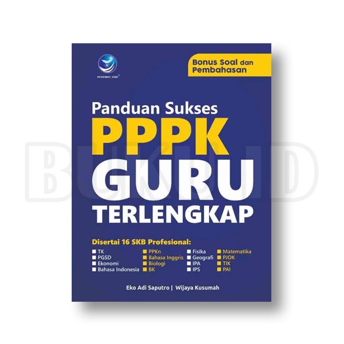 

BUKU PANDUAN SUKSES PPPK GURU TERLENGKAP