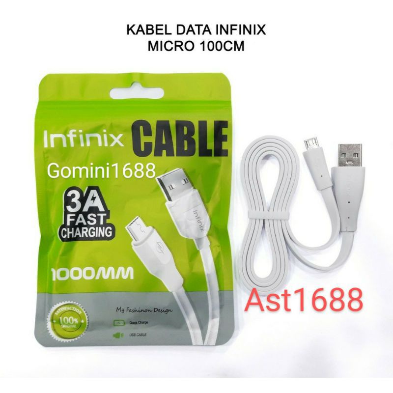 Kabel cas / Data Infinix Micro dan type C Fast Charging