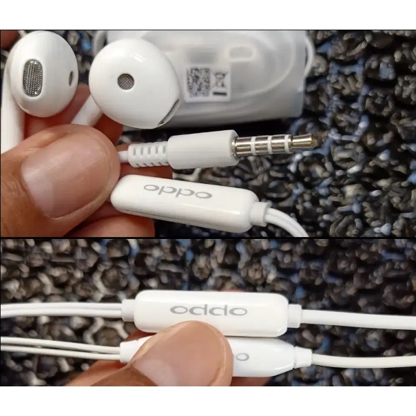 Headset Oppo Original Bawaan Hp