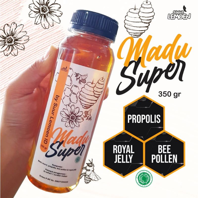 Madu Asli Murni Madu Murni Super Propolis