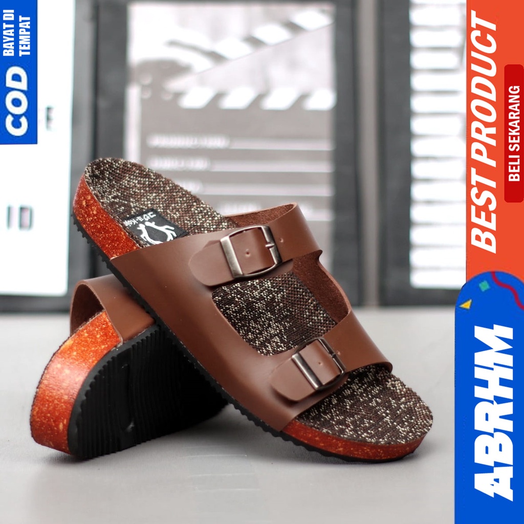 Sandal Slide Selop Pria Abraham KENICI