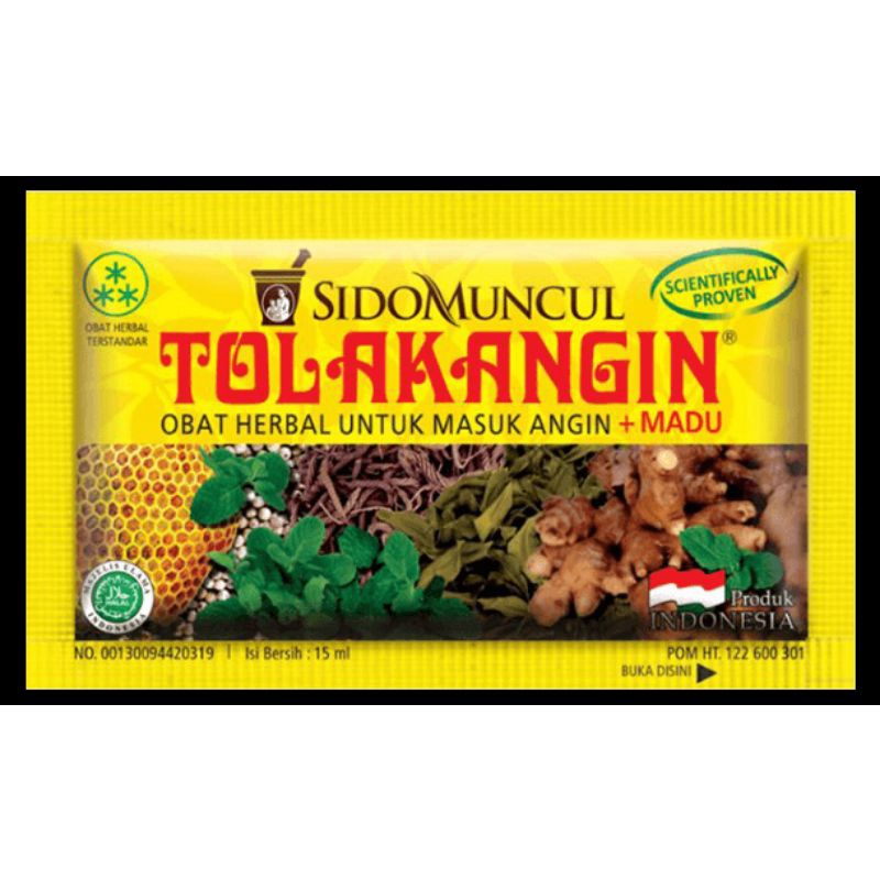 

TOLAK ANGIN HERBAL SACHET