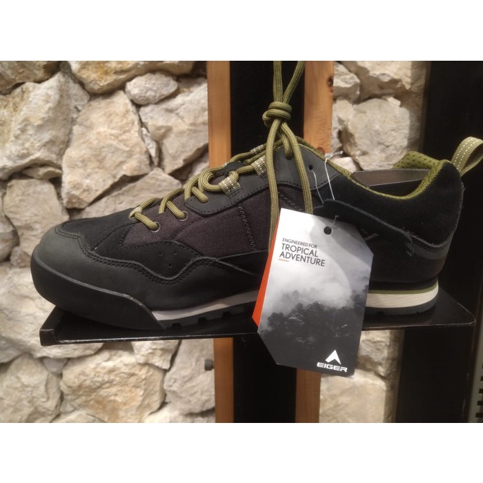 EIGER SEPATU YACARE ORIGINAL - BLACK