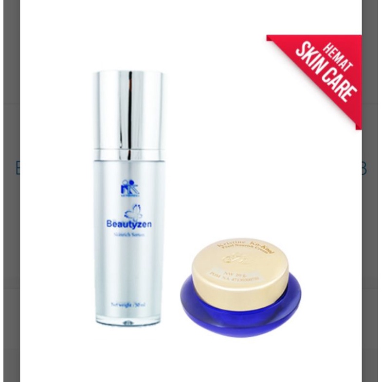 Promo BZ Skinrich & KK pearl cream 20gr