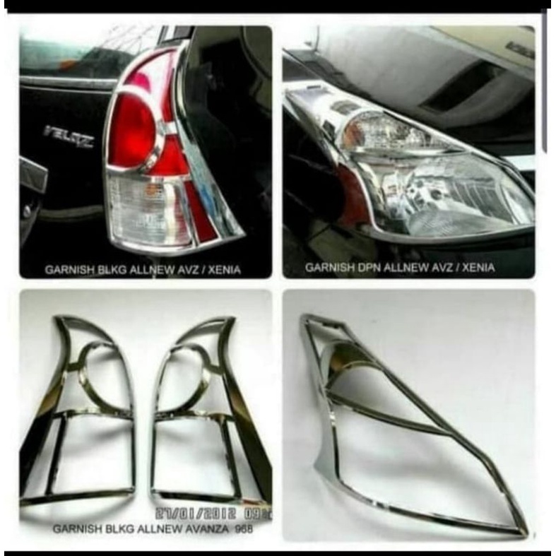 paket garnish lampu all new Avanza xenia 2012-2014