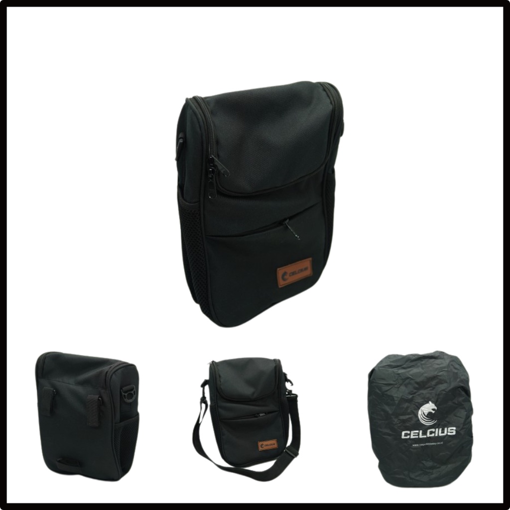 Tas Sepeda | Tas Sepeda Lipat Celcius Multifungsi - Gratis Rain Coat