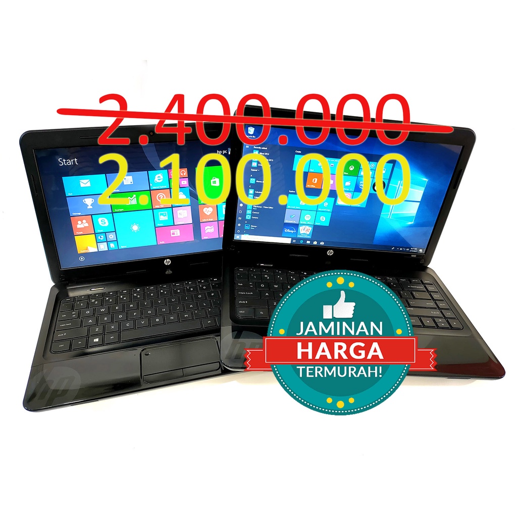 Laptop i3 Mulus Murah Meriah - HP 1000 Intel Core i3-3110M