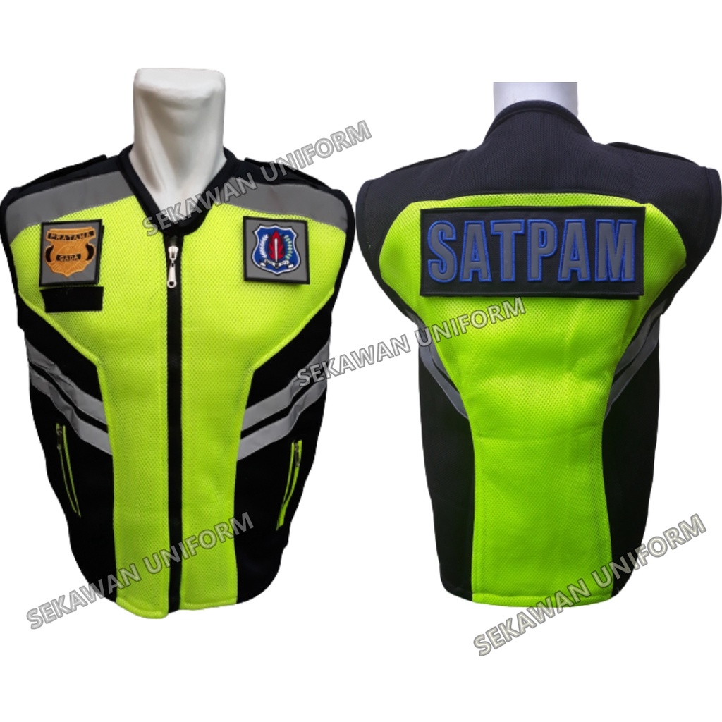 UNIFORM Rompi Security Satpam Terbaru | Rompi Satpam Terbaru | Rompi Security Tebal Terbaru