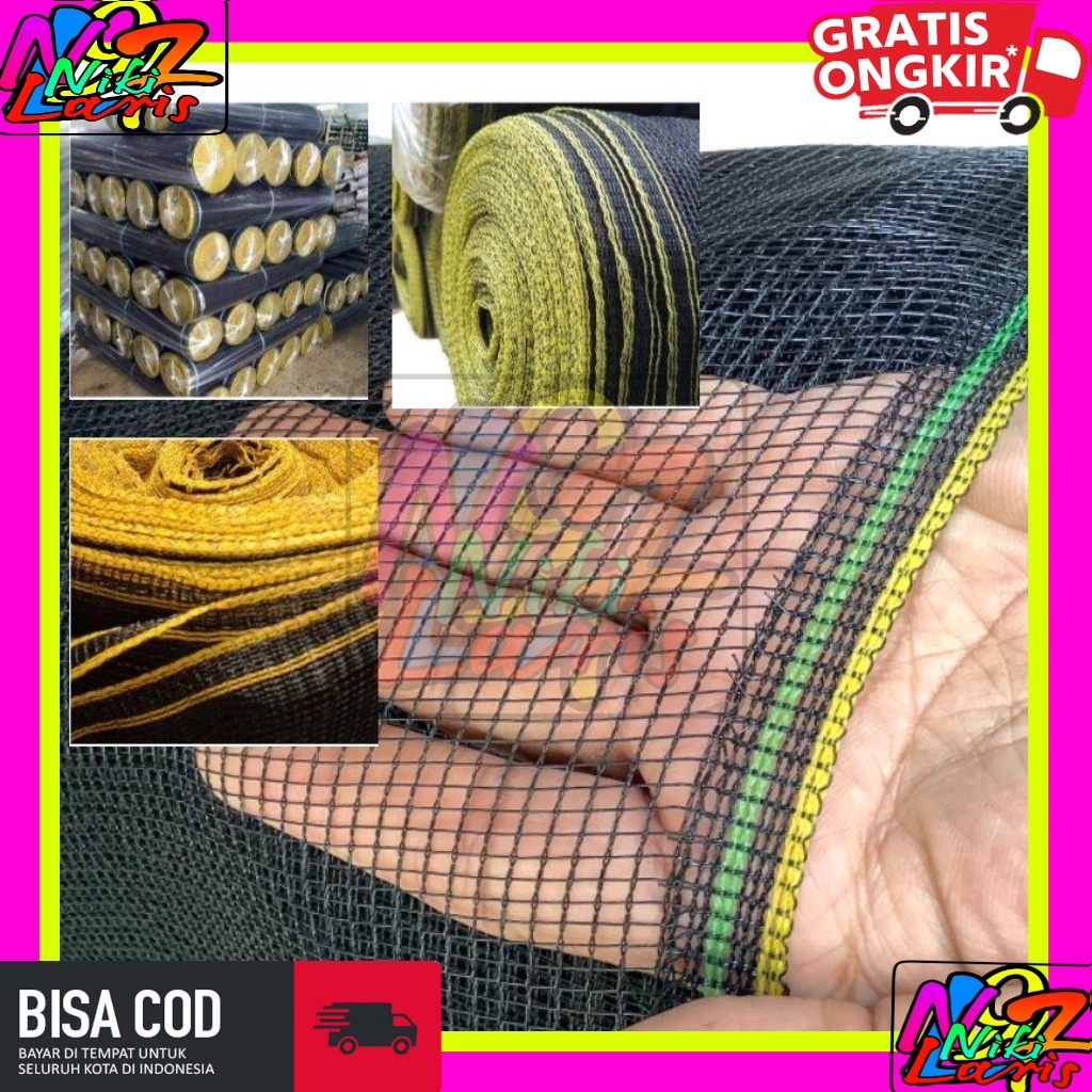 Waring, Jaring pagar ayam, jaring kandang, jaring tanaman, jaring kebun, Cap JANGKAR MAS, ECERAN