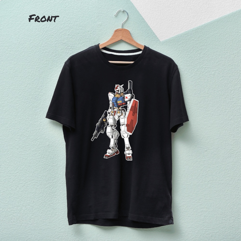 Kaos Pria Combed 30s Gundam