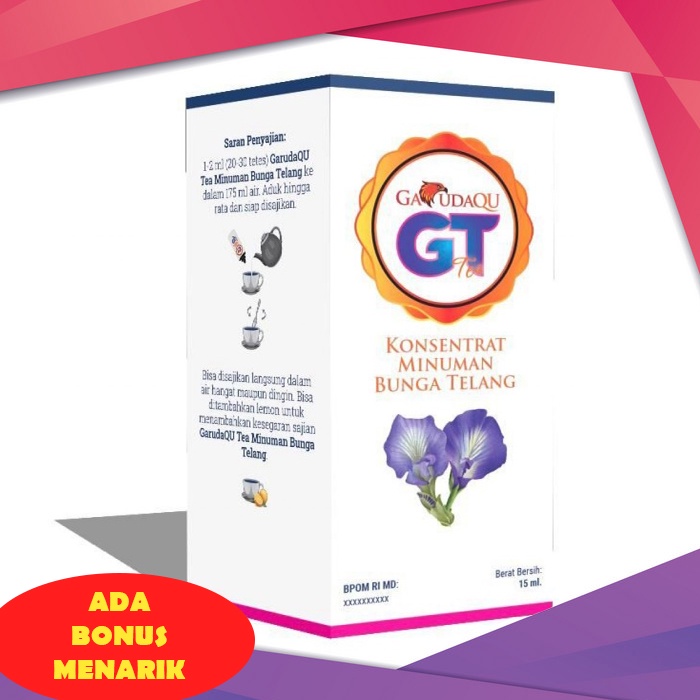 

GT KONSENTRAT MINUMAN BUNGA TELANG SEGUDANG MANFAAT