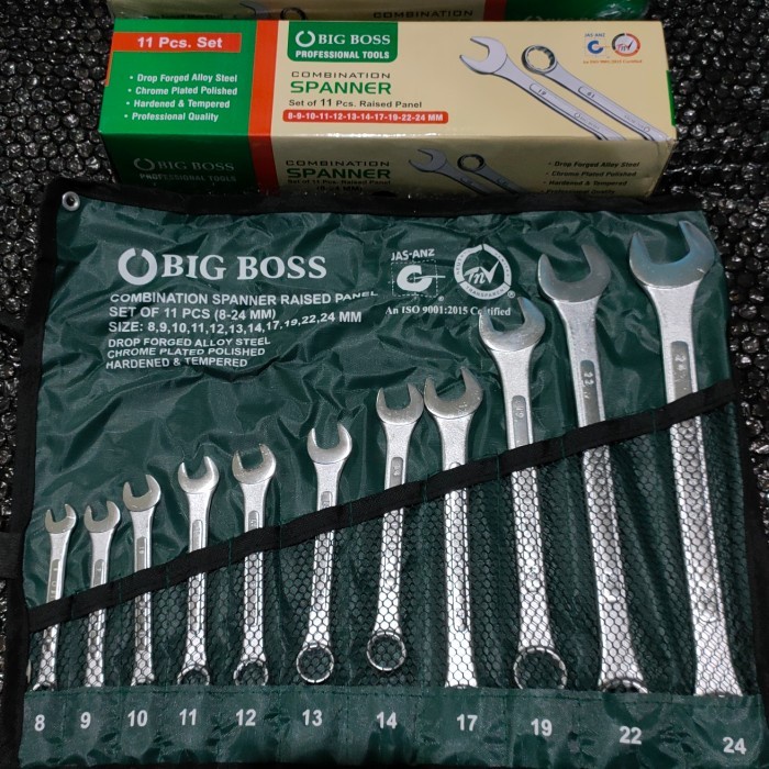Big Boss Ring Pas Set 11 Pcs - Kunci Ring Pas Set Big Boss