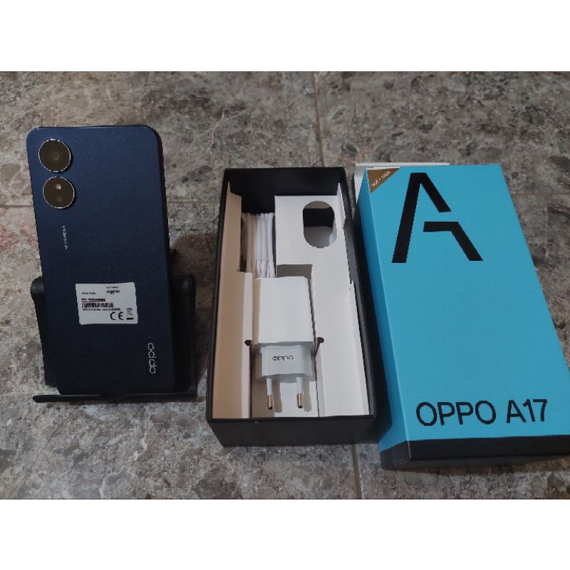 OPPO A17 4/64 Hp seken murah second mulus.