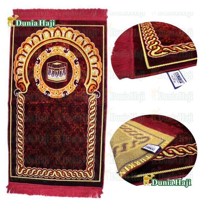 Sajadah Sajadah Turki Turkiye Turkey Alif Spigel Tebal Ukuran Besar(X3X4) ORIGINAL Sajadah Turki Saj