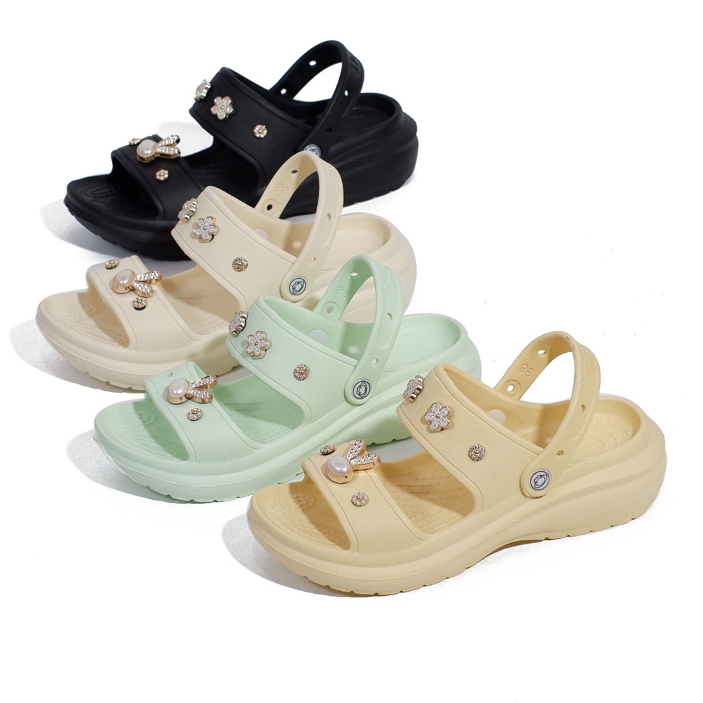 Sepatu sendal wanita dewasa sepatu sandal jelly import korea cewek irsoe 321 B 36-40