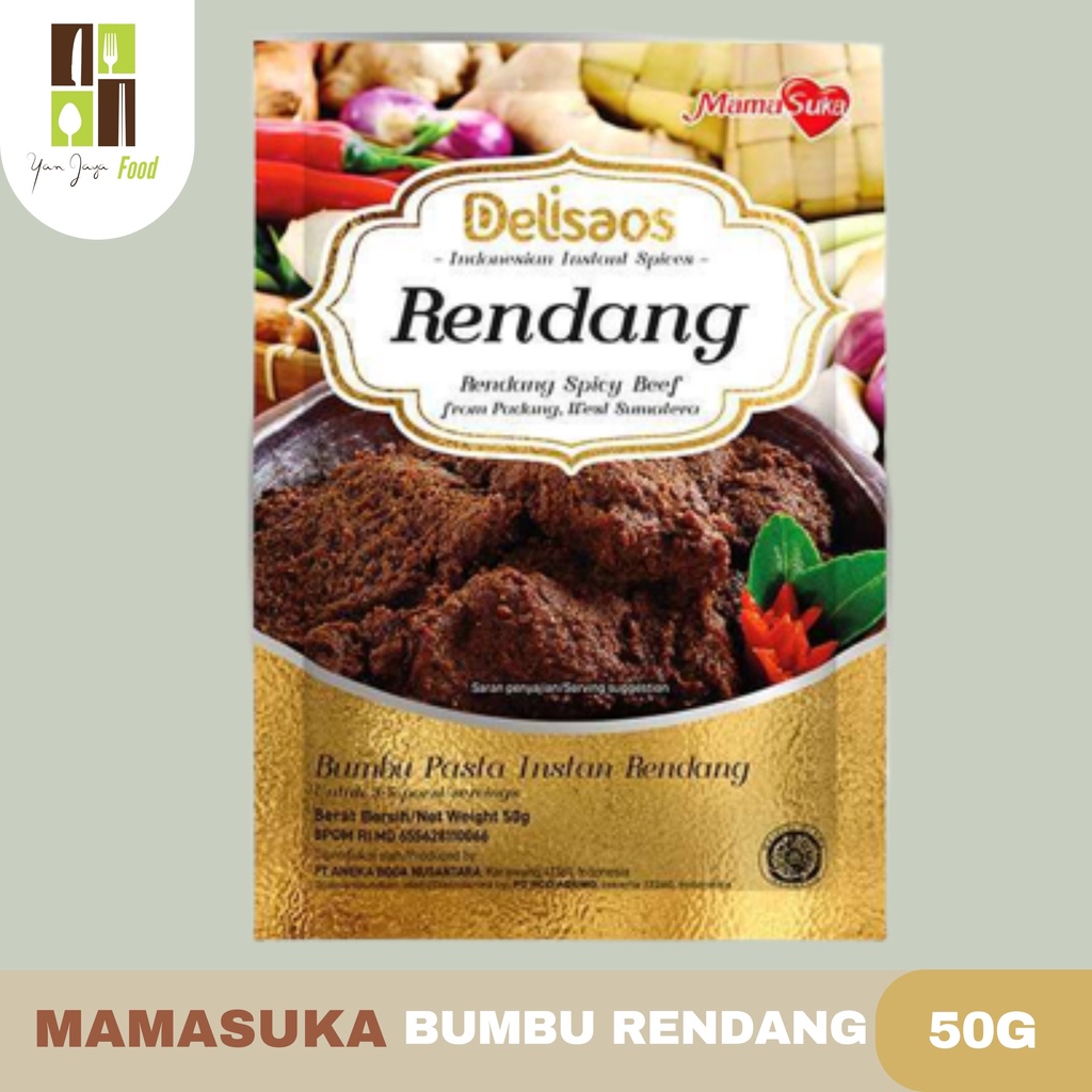 Mamasuka Bumbu Instan Rendang/Soto Ayam/Gulai/Nasi Uduk/Opor/Ayam Goreng