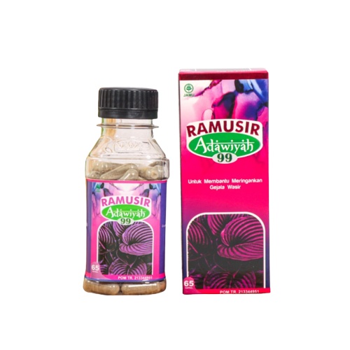 Ramusir Adawiyah 99 65 kapsul - Herbal Untuk ambeian &amp; Wasir