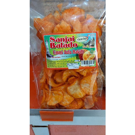 

Kripik sanjay balado durian