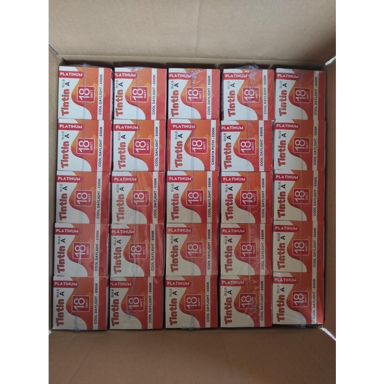 Bohlam LED TinTin Platinum 18 Watt Murah &amp; terang Lampu Hemat Energi