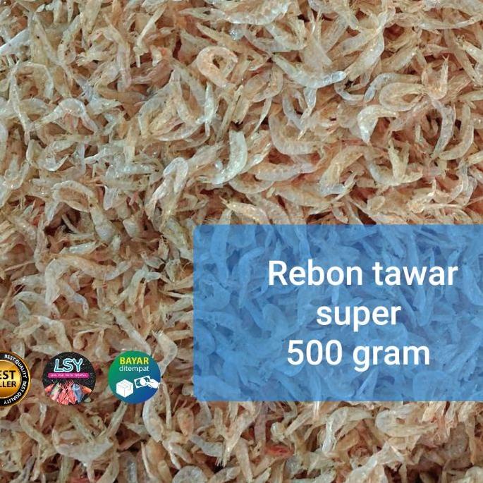 

Discount | JKH|udang rebon tawar super ( asli tawar ) 500gram