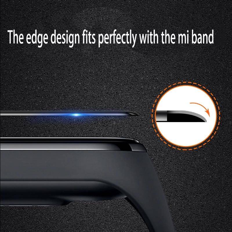 1-3pcs Film Untuk Xiaomi mi band 7 Pro 3D Curved Hydrogel Film Smart Watchband Screen Protector Film Untuk mi band 76 5 Bukan Kaca