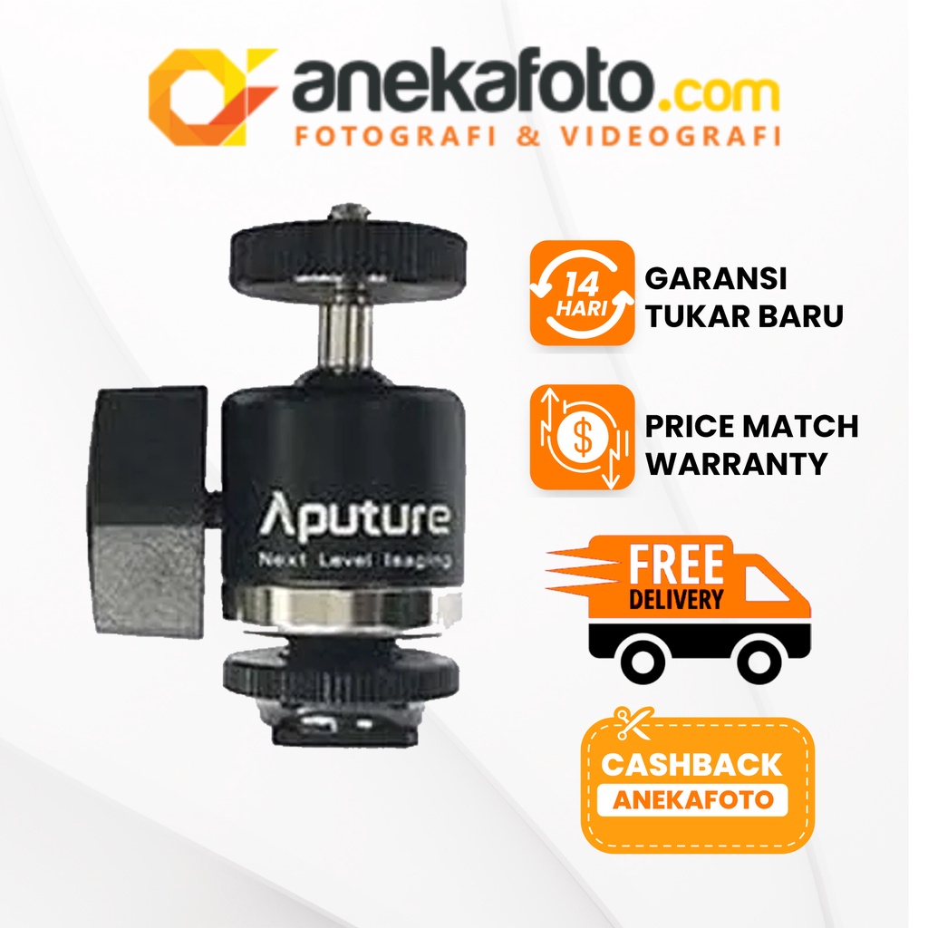 Aputure Ballhead For AL-F7/AL-H198