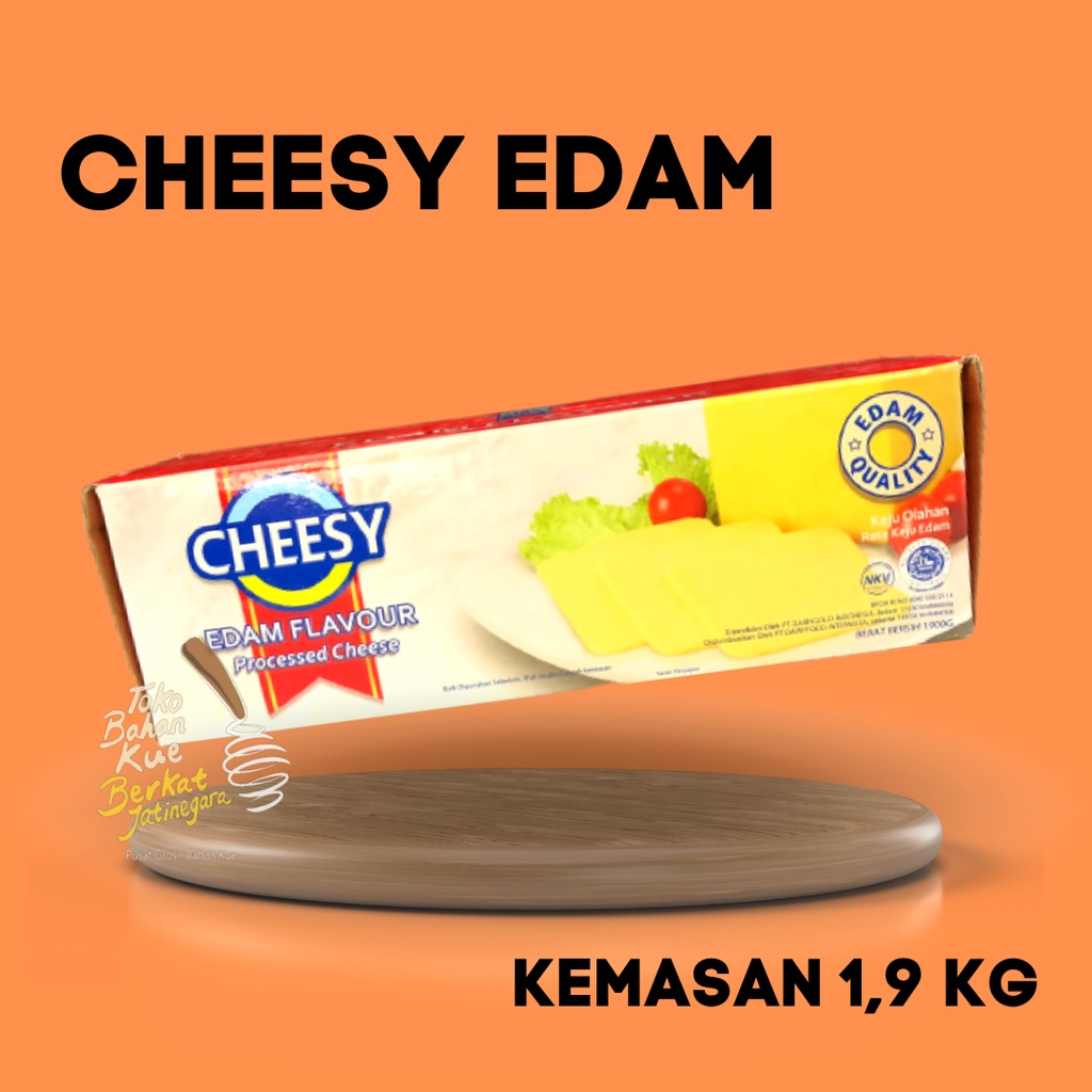 

KEJU CHEESY EDAM KEMASAN 1,9 KG