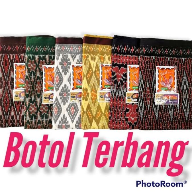 SARUNG GOYOR TENUN BOTOL TERBANG(ORIGINAL/ASLI) R5454R2Y