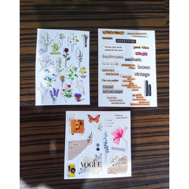 

Stiker Vinyl glosy ukuran a3