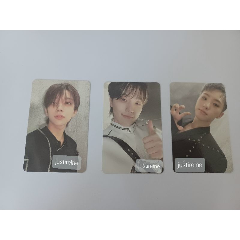 PHOTOCARD HOSHI JOSHUA DINO SEVENTEEN FACE THE SUN SHADOW OFFICIAL