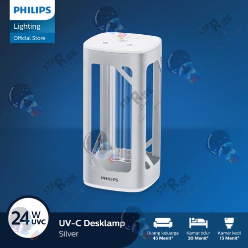 Sterilizer Philips Lampu Sinar Uv-C Uvc Disinfection Desk Lamp Sterilizer Steril