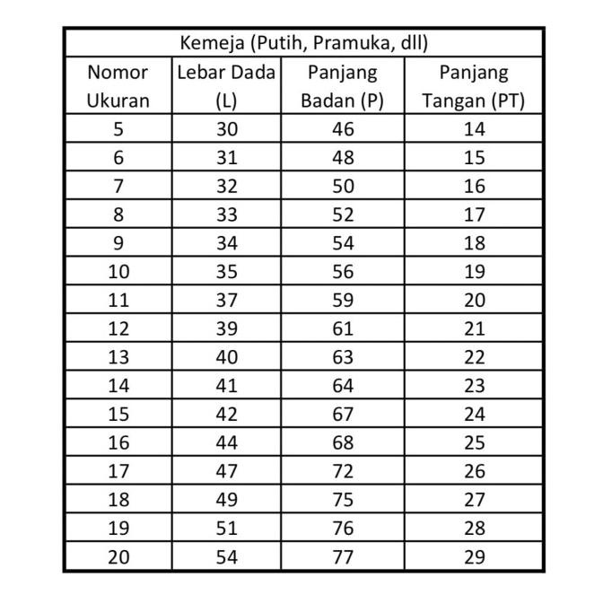SERAGAM SEKOLAH DAVIS KEMEJA PUTIH SD