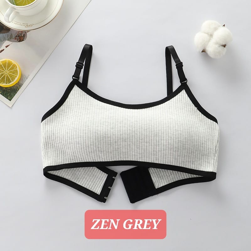 ZEN BRA PAKAIAN DALAM ANAK REMAJA SPORT BRA FASHION KOREA STYLISH MINISET BH NOT SOREX