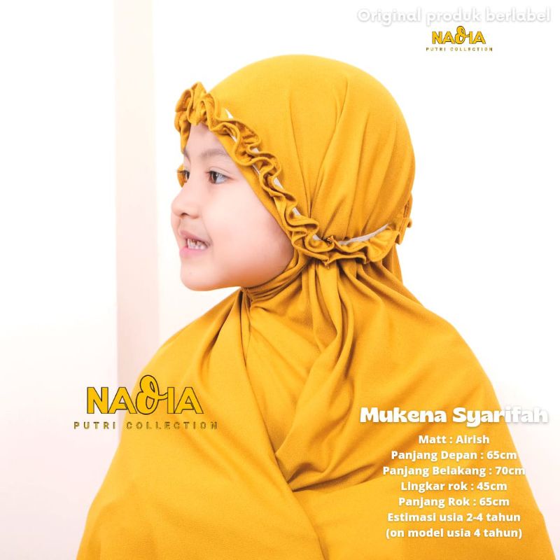 MUKENA ANAK SYARIFAH 2-4TH