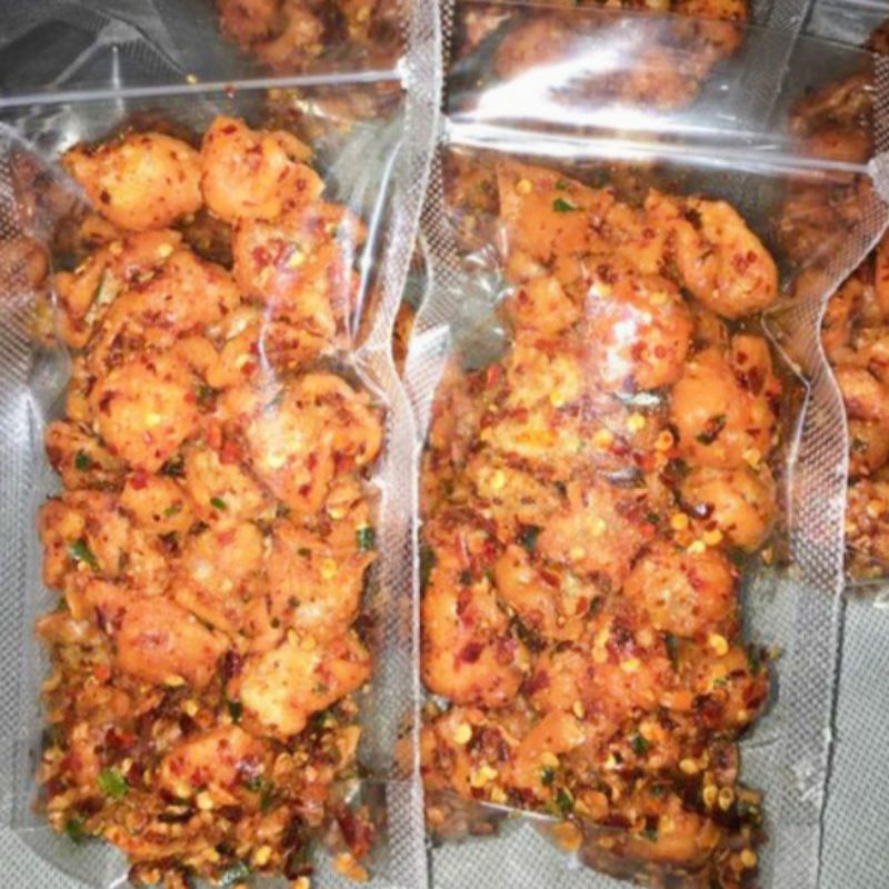 

Siomay mini kering Extra pedas Daun jeruk isi 100 gram