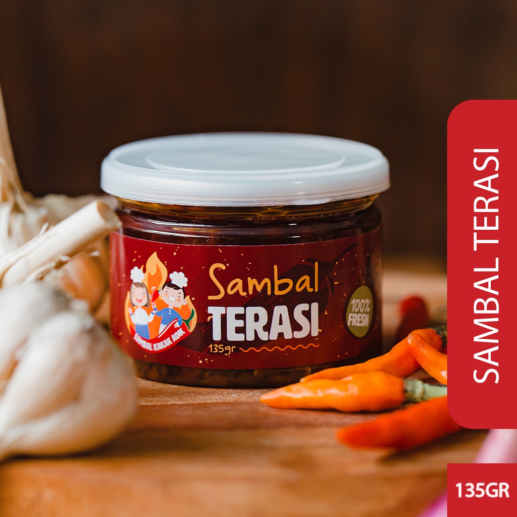 

Sambal Kakak Adik - Sambel Terasi Udang Rebon