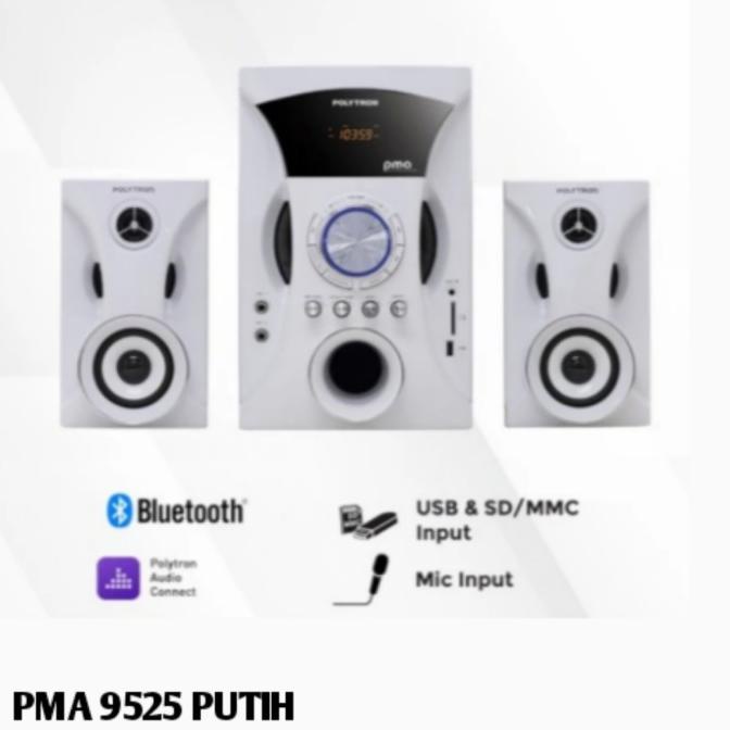 speaker bluetooth polytron pma 9525 garansi resmi promo