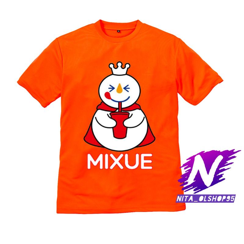 baju mixue baju anak mixue eskrim lucu