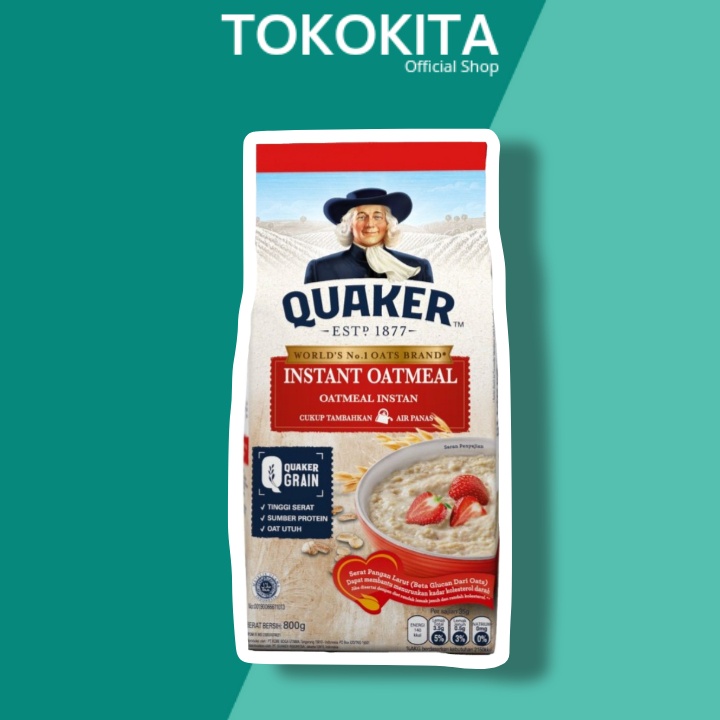 

Quaker Instant Oat Meal 800 Gram